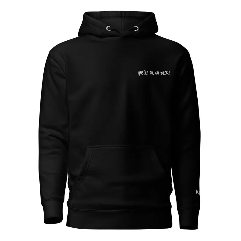 Hustle Or Go Broke K.J.R Hoodie